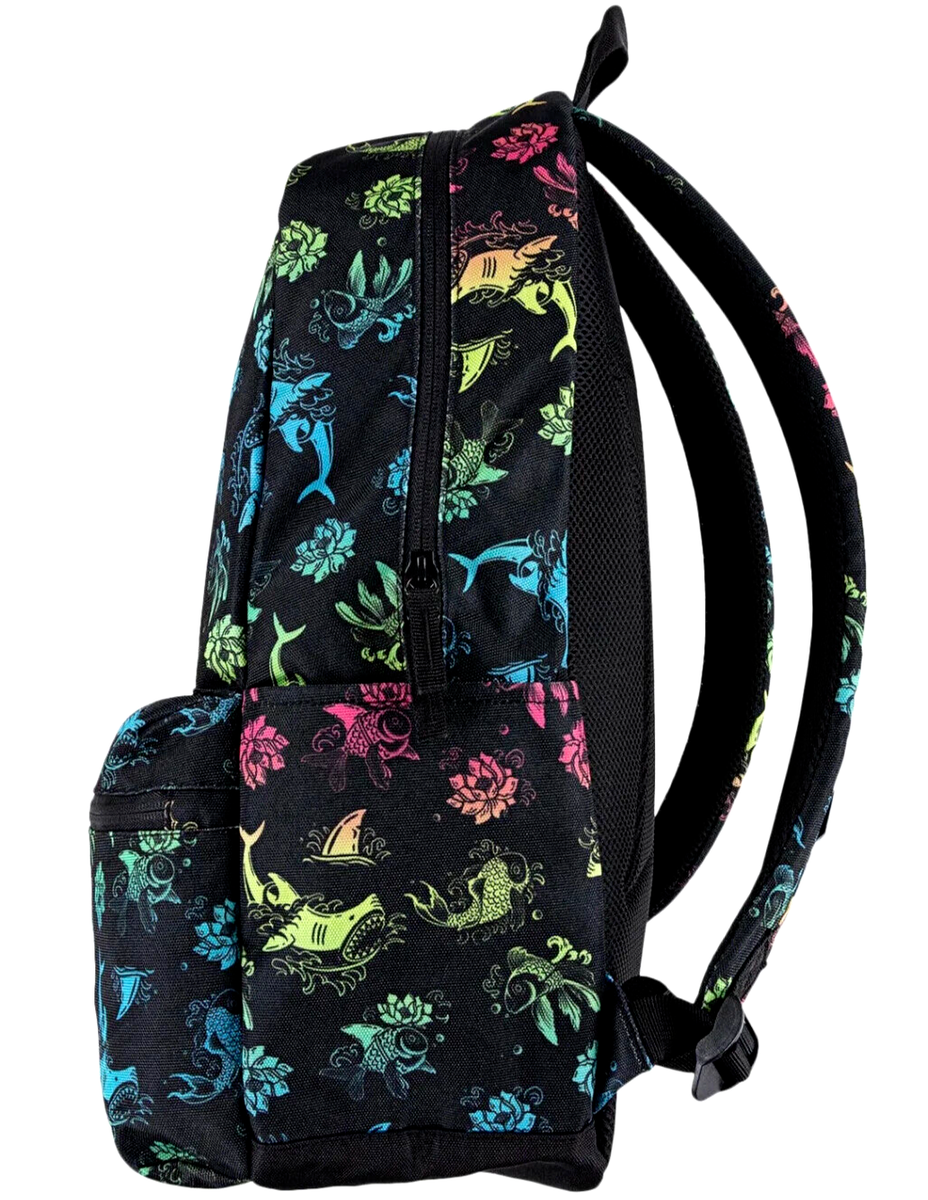 apple laptop backpack hurley Hurley Aerial Print Black School Backpack 15
