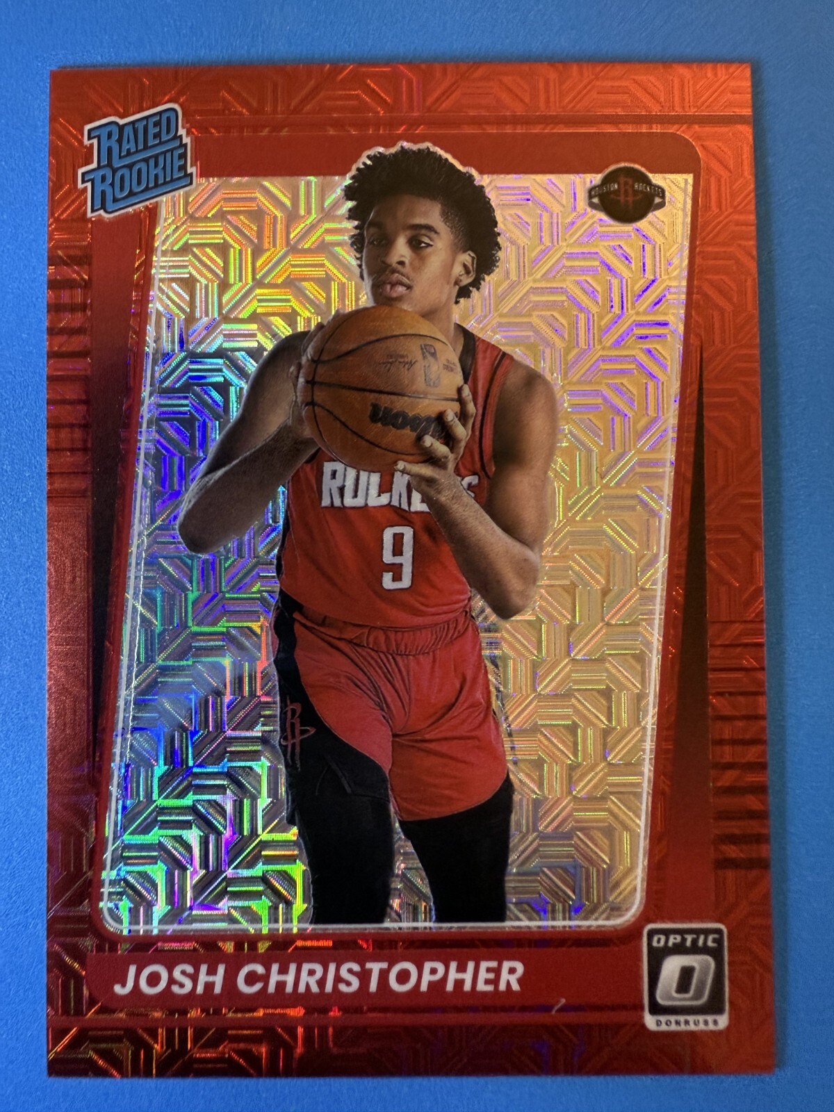 2021-22 Donruss Optic Rated Rookie Josh Christopher #200 Red Choice (RC) 78/88