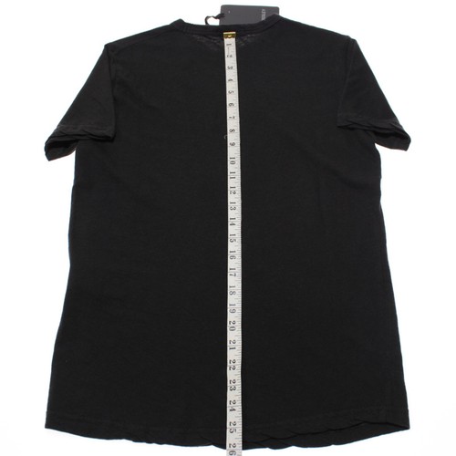 Crossley NWT Short Sleeve T-Shirt Size Small in Solid Black Cotton & Cashmere - Picture 6 of 9