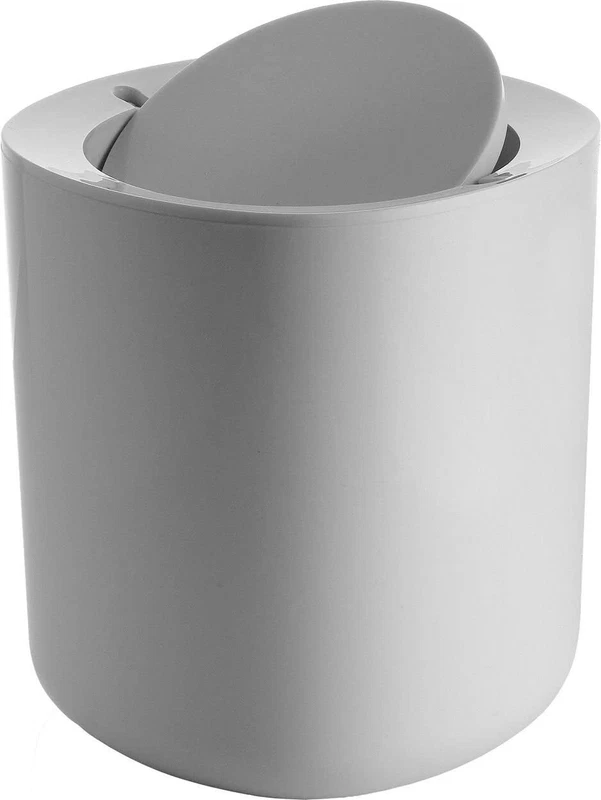 Cestino Pattumiera Alessi Birillo PL10 W da Bagno Bianco Bathroom Waste Bin