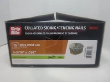 Grip-Rite 2-3/16" x .0.92 Collated Siding/Fencing Nails ONLY 2700/3000 Included