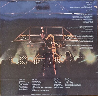 Neil Diamond 2-LP Set 