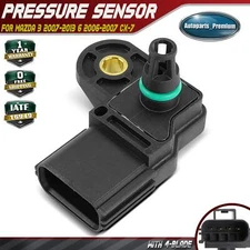 Manifold Pressure (MAP) Sensor w/ 4-Blade for Mazda 3 2007-2013 6 2006-2007 CX-7