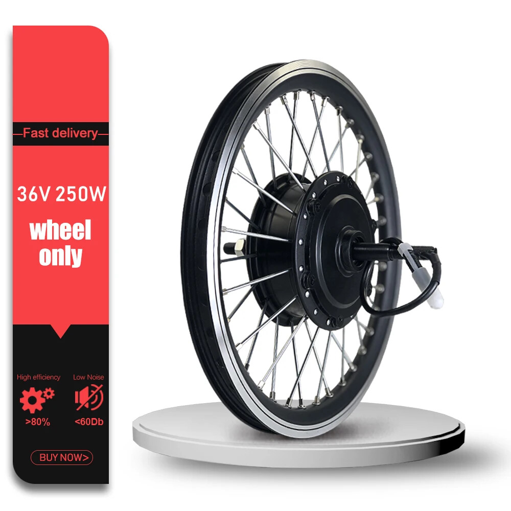 36V 48V 250W Rear Rotate Hub Motor Wheel 20-29inch 700C for MTB Electric Bicycle