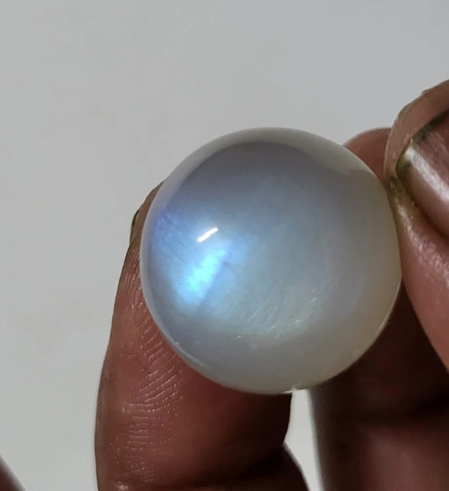 Радужный лунный камень сфера, лунный камень драгоценный камень сфера Рейки, лунный камень камень, - Изображение 3 из 4