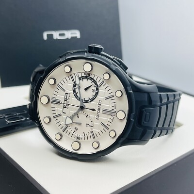 New NOA Mammoth Men's Watch Automatic Chronograph 48mm Swiss Made MM003 $5500