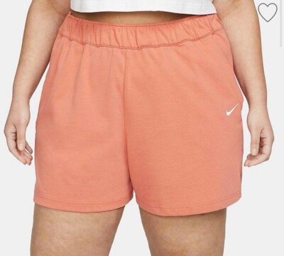 NIKE Women Loose Fit High Rise Madder Root Cotton Jersey