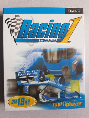 RACING SIMULATION 1 - PC Big Box Großbox NEU & Verschweißt