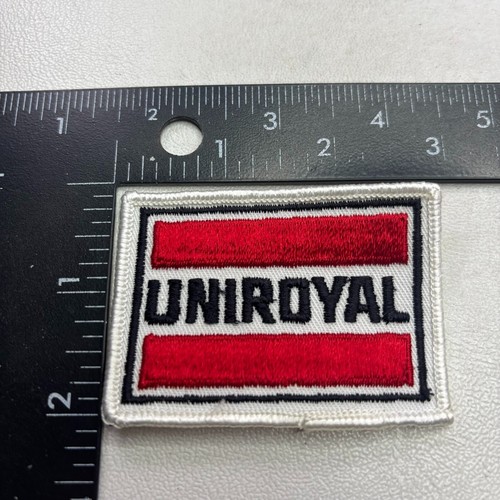 Vtg Car Tire UNIROYAL TIRES Advertising Patch (Formally US Rubber Company) 00XL
