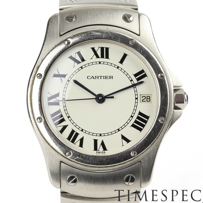 Cartier Santos Ronde Automatic, 33mm Ref. 1920-1 | eBay