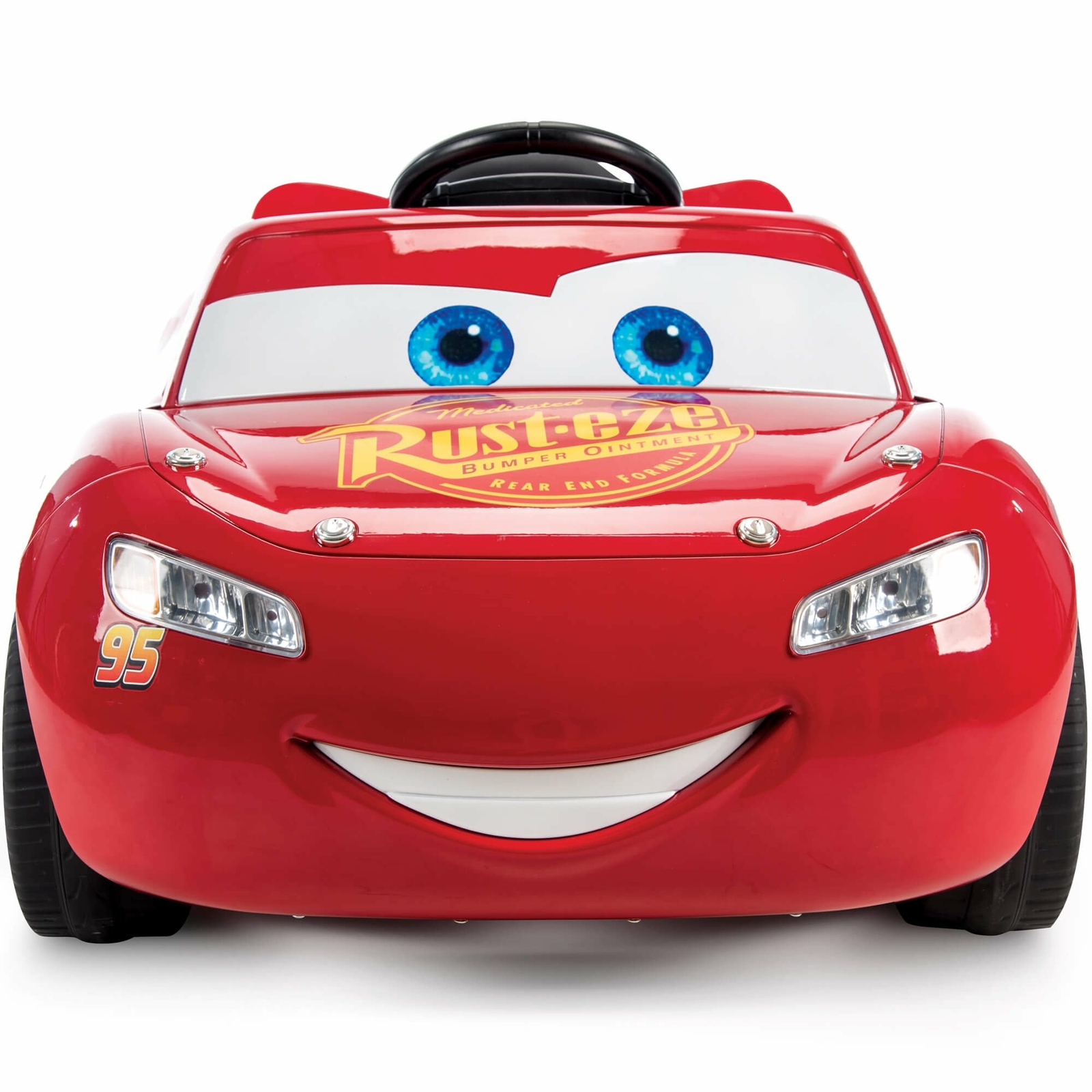 disney pixar cars 3 6v lightning mcqueen boys ride on red tricycle by huffy