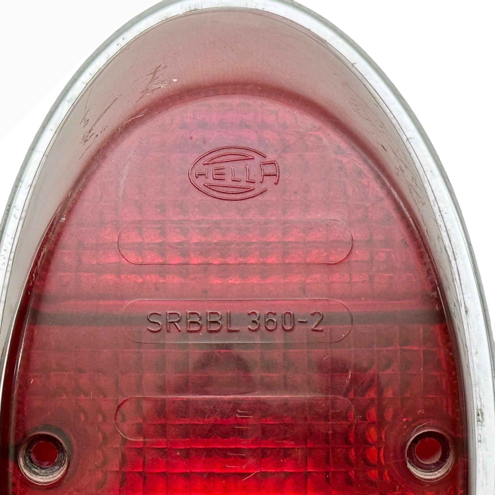 2 Hella SRBBL 3602 Vintage VW Volkswagen Bug Beetle Tail Light Lens