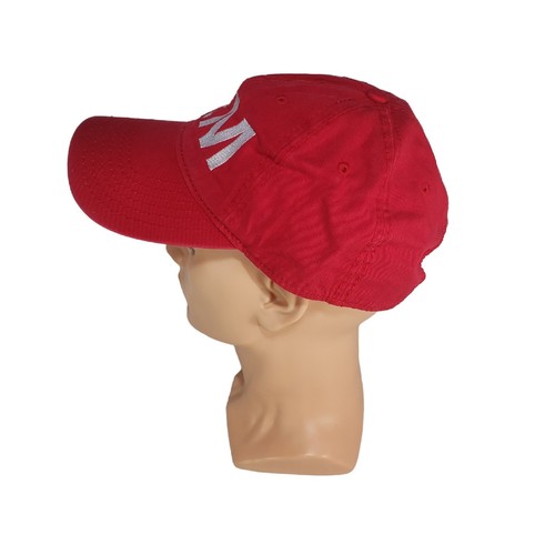 PCM Hat Mens One Size Red Cap Strapback Adjustable Classic Style Otto Outdoor - Picture 2 of 5