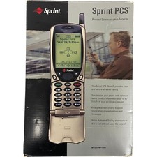 Vintage SPRINT PCS NP-1000 Cellphone Secure Wireless Calling Untested