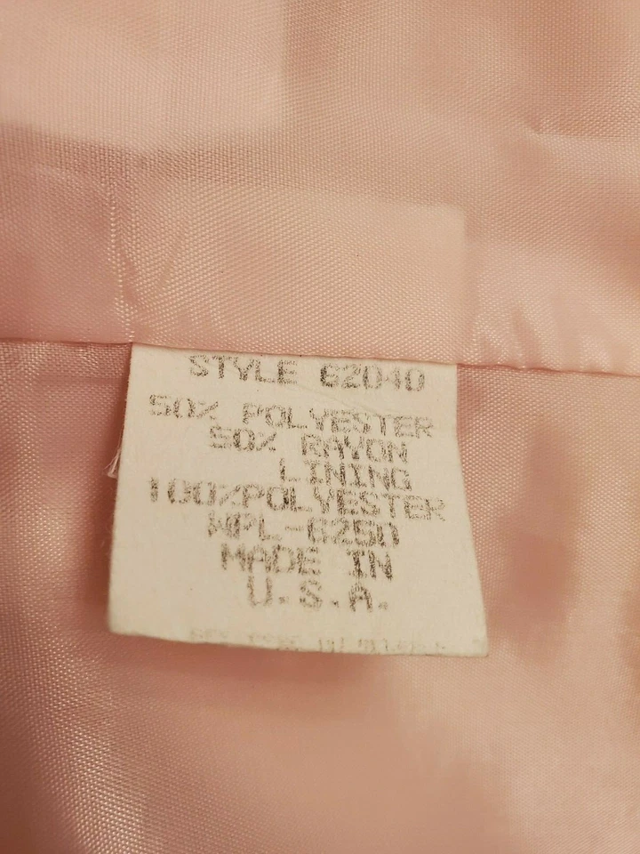 Russ Womens Blazer Jacket Coat Size 18 Pink - Image 3 of 4