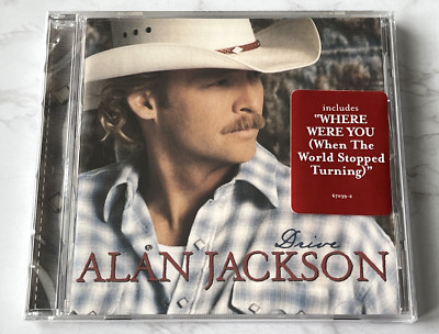 Alan Jackson Drive CD SEALED! ORIGINAL 2002 w/Hype Sticker! BONUS TRACK! NEW!