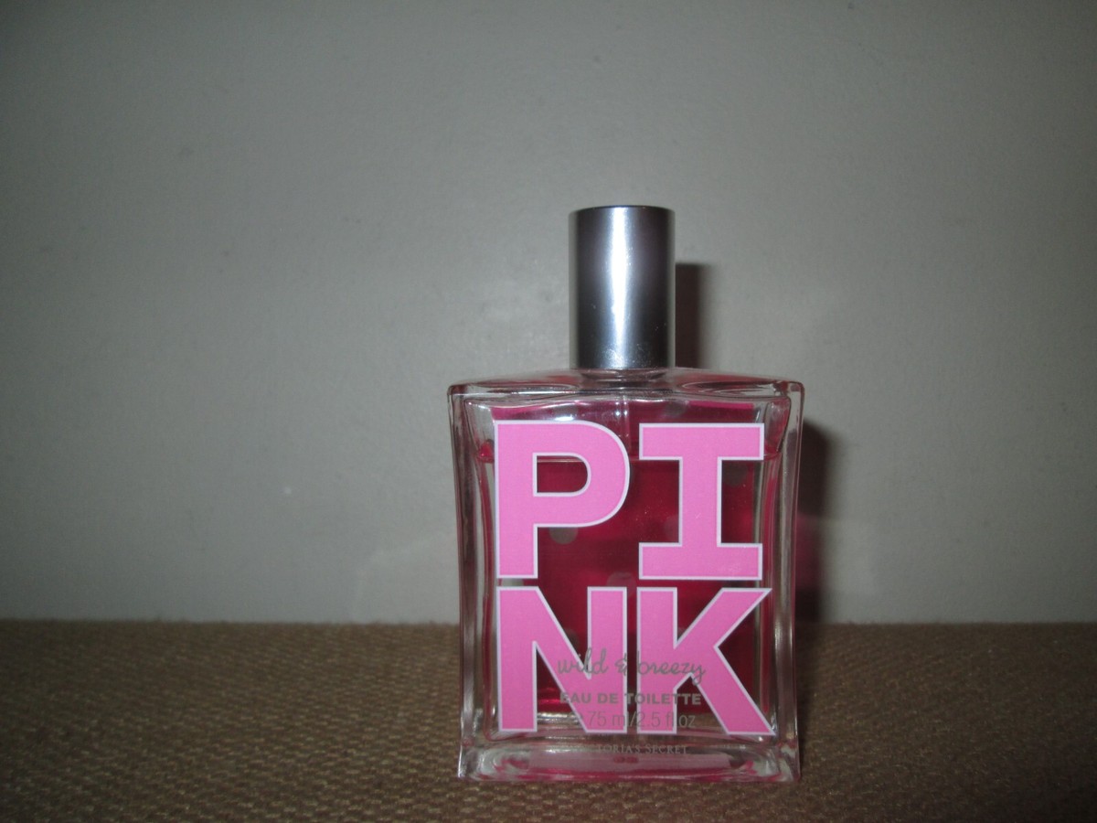 VICTORIA'S SECRET Pink Wild & Breezy Eau de Toilette EDT ~ 2.5oz