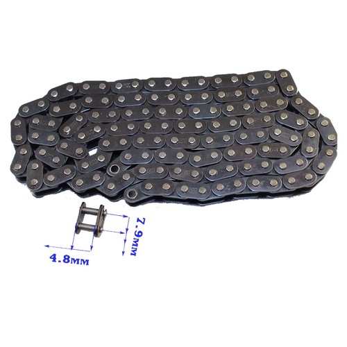 T8F 116 Links Chain For 43cc 47cc 49cc Mini Dirt Pocket Bike Minimoto ATV Quad E - Foto 9