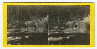 G1181~ NEW HAMPSHIRE   The Basin Franconia   E&HT Anthony Stereoview