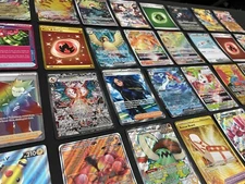 Pokemon Card Lot 100 OFFICIAL NEW TCG Cards + Ultra Rare EX GX VMAX V OR VSTAR!