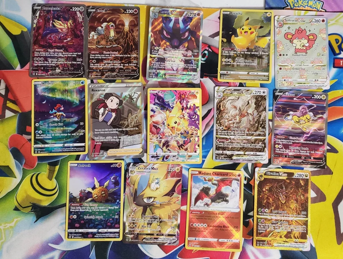 Kit 40 Cartas Pokemon Gx Mega Ex Aliados V Vmax