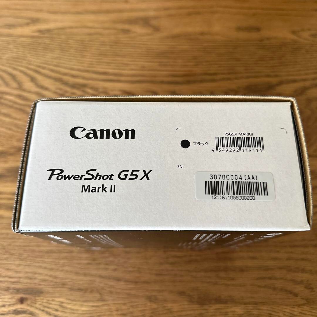 Canon PowerShot G5 X Mark II 20.1MP Point & Shoot Camera - Black