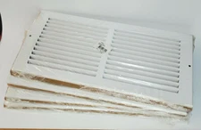 4 Hart Cooley 672/A672 Steel Return Air Grille 1/2" Fin Spacing