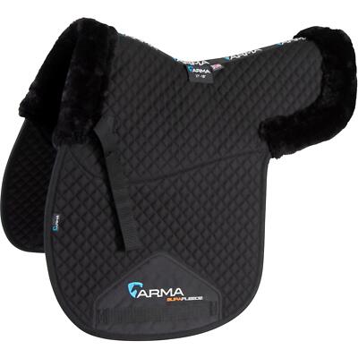 Shires ARMA SupaFleece Numnah - schwarz