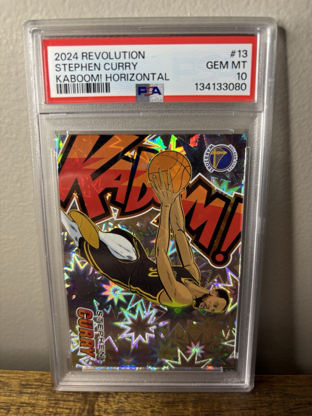2024 Panini Revolution - Stephen Curry Horizontal KABOOM! - PSA 10