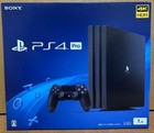 Sony PS4 PlayStation CUH-7200B B01 4 Pro Jet Black 1TB Console Nuova mai usata Giappone