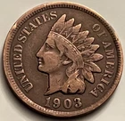 1903 Indian Head Cent - Sharp Reverse - Classic IHC JC1627