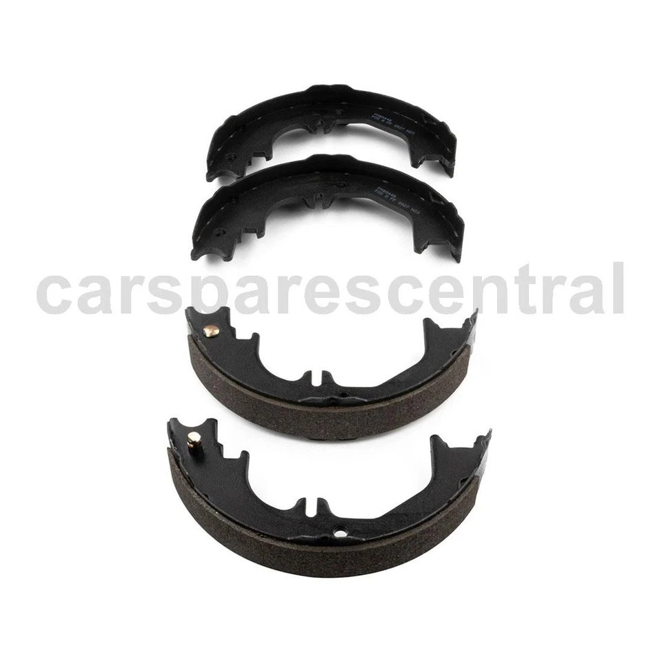 Zapata de freno de estacionamiento trasera semimetálica para Toyota Land Cruiser 2000 2001 2002 Foto 3 de 3