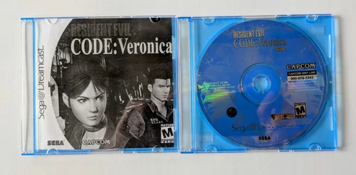 Resident Evil CODE: Veronica (Sega Dreamcast, 2000) Discs Only