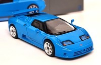 Tsm 1/64 Bugatti EB110 Super Sport Blu Bugatti Lhd 890 Diecast Model Car
