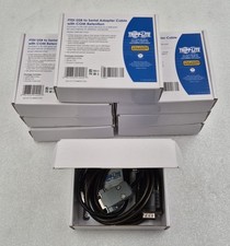 LOT 8- TRIPP-LITE FTDI USB to Serial Adapter Cable W/ COM Retention U209-005-COM
