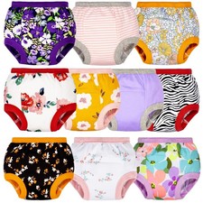 Potty Training Underwear for Toddlers, 100 Cotton Absorbent Pee Pants, 5-6Y