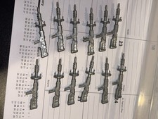 GI JOE 1987 BF2000 AVALANCHE LOT OF 12X LASER RIFLES