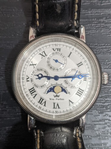 Wm Forbes - a gentleman's perpetual calendar mens watch - Foto 1 di 24
