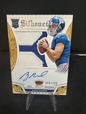 2013 Panini Crown Royale - Silhouettes Autographs #232 Ryan Nassib (AU, MEM, RC)