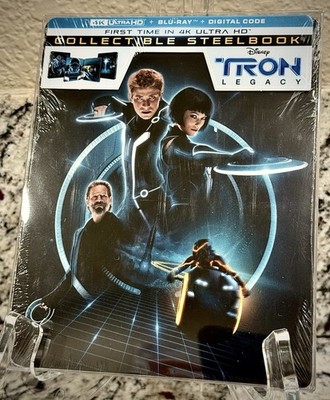 TRON Legacy Steelbook (4K UHD+Blu-ray+Digital) - SHIPPED IN BOX 