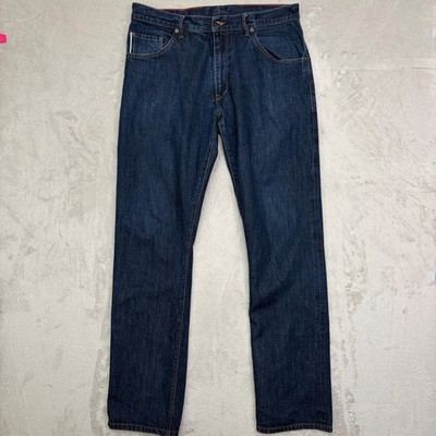 Raleigh Denim Jones Selvedge White Oak Lyocell Blend 36 Made in USA meas 35''x33''