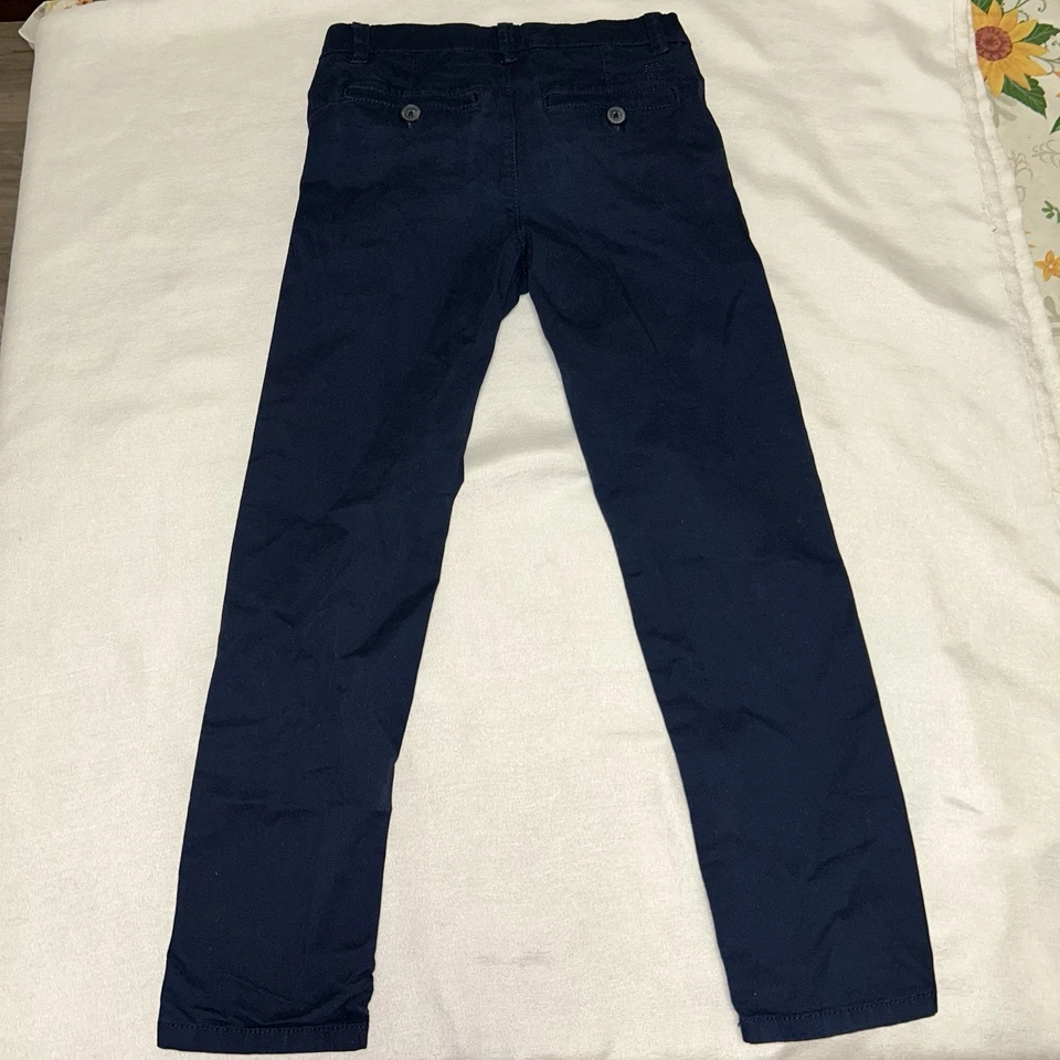 Pantalones de vestir Mayoral azul marino talla 7 para niños Foto 3 de 4