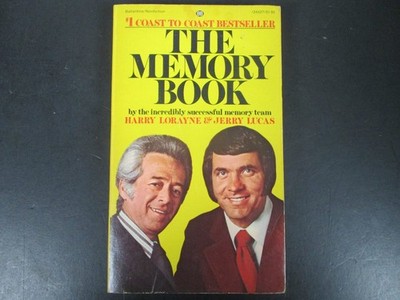 The Memory Book by Harry Lorayne Jerry Lucas 1975 First Printing