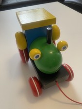 Holzspielzeug Ziehspielzeug Eisenbahn