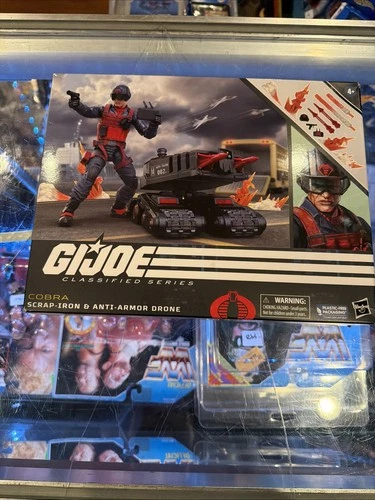 Hasbro G.I. Joe Classified Series Scrap-Iron & Anti-Armor Drone Figure - (F7746)