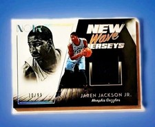 2018-19 Panini Noir Jaren Jackson Jr #10/99 SP RC Patch DPOY 
