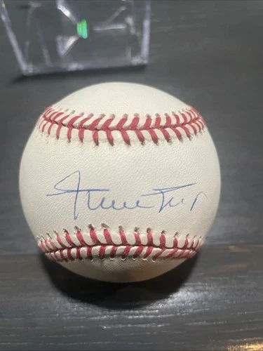 Willie Mays Signed Autographed National League Baseball Ball JSA LOA