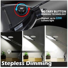 Professional Grade LED Magnifying Lamp, 2,200 Lumens