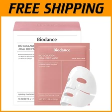 -Collagen Deep Mask x16 - Hydrating & Pore Minimizing