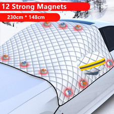 Car Windshield Snow Cover Magnetic Car Windscreen Cover Frost Ice Protection Pad